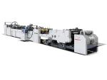 Máquina automática para fabricación de bolsas de papel con alimentación de láminas de papel serie ZB1200C-430