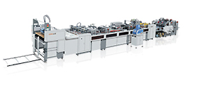 Máquina para fabricación de bolsas de papel serie ZB1300B-1